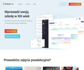 Activenow.pl(System do zarządzania szkołą) Screenshot