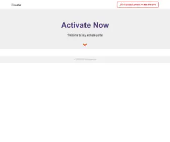 Activenow.site(Mcafee) Screenshot