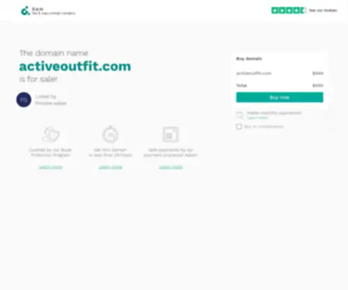 Activeoutfit.com(Activeoutfit) Screenshot