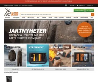 Activeoutfit.se(Jaktbutik med jaktutrustning) Screenshot