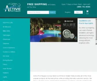 Activepoolsupply.com(Active Pool Supply) Screenshot