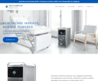 Activepuremedical.com(ActivePure Medical Guardian) Screenshot