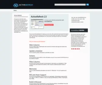 Activerefresh.com(ActiveRefresh) Screenshot
