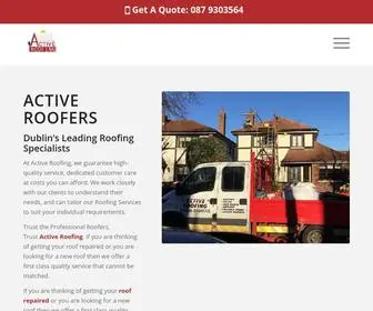 Activeroofing.ie(Active Roofers Dublin) Screenshot