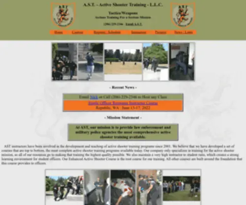Activeshootertraining.com(Active Shooter Training) Screenshot