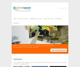 Activespacetech.com(Active Space Technologies) Screenshot