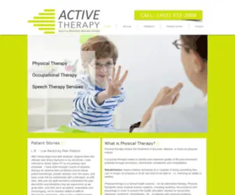 Activespinept.com(Active Therapy) Screenshot