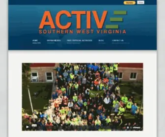 Activeswv.org(Active Southern West Virginia) Screenshot