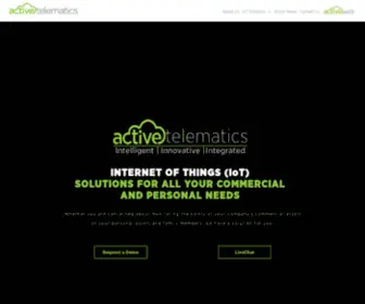 Activetelematics.com(The Internet of Things) Screenshot