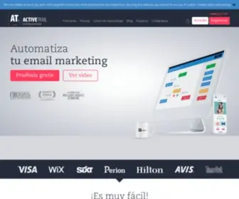 Activetrail.es(E-mail marketing & newsletter software) Screenshot