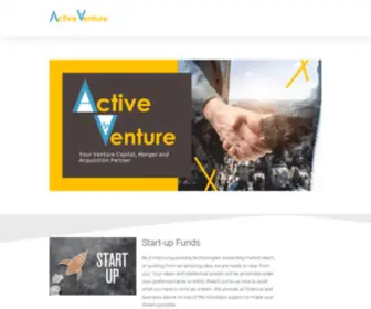 Activeventure.org(Active Venture) Screenshot