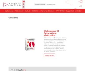 Activeweb.it(Chi siamo) Screenshot