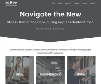 Activewellness.com(Active Wellness) Screenshot