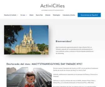 Activicities.com(ActiviCities actividades turísticas & entretenimiento) Screenshot