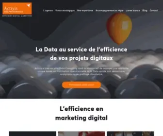 Activis.net(Agence de Marketing Digital) Screenshot