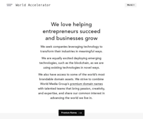 Activist.com(World Accelerator) Screenshot