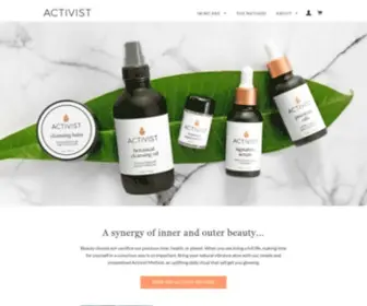 Activistskincare.com(Activist Skincare) Screenshot