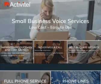 Activitel.ca(Small Business Voice Services) Screenshot