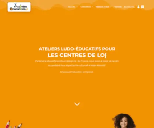 Activites-Educatives.fr(Activités Educatives) Screenshot