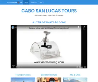 Activitiesloscabos.com(Activities Los cabos) Screenshot