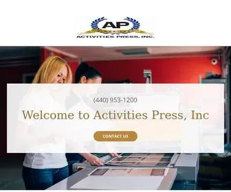 Activitiespress.com(Activities Press) Screenshot