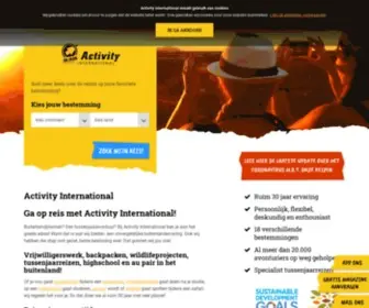 Activityinternational.nl(Activity International) Screenshot