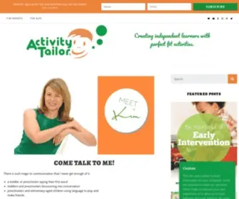 Activitytailor.com(Activitytailor) Screenshot