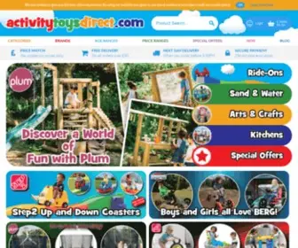 Activitytoysdirect.com(Activity Toys Direct) Screenshot