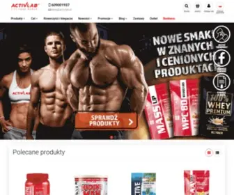 Activlab.pl(Ywki oraz suplementy diety dla sportowc) Screenshot