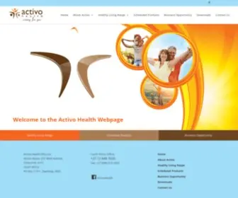 Activo.co.za(Activo Health) Screenshot