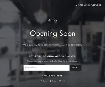 Activoshop.com(Activo) Screenshot