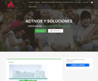 Activosyseguros.com(Activos y Seguros) Screenshot