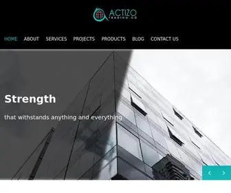 Actizomarketing.com(Actizo Trading Company) Screenshot