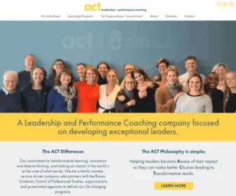 Actleader.com(ACT) Screenshot