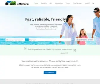 Actoffshore.com(A.C.T Offshore) Screenshot
