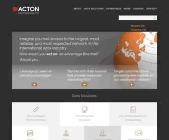 Acton.com(ACTON International) Screenshot