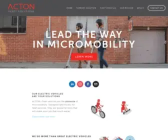 Acton.space(Leading the Way in Micromobility) Screenshot