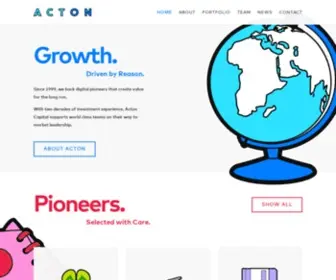 Actoncapital.com(Acton Capital) Screenshot
