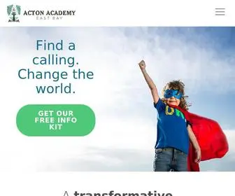 Actoneastbay.org(The Acton Academy) Screenshot