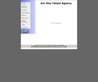 Actonetalent.com(Actonetalent) Screenshot