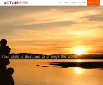 Actonkl.org(The Acton Academy) Screenshot