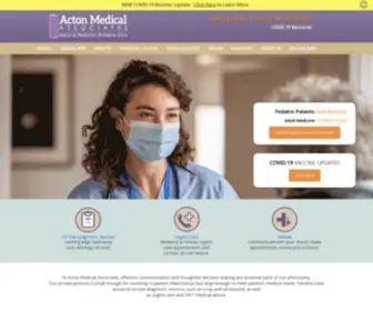 Actonmedical.com(Acton Medical AssociatesActon Medical) Screenshot