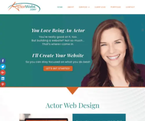 Actor-Webs.com(ActorWebs) Screenshot