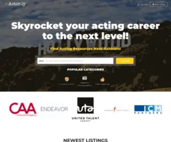 Actor.ly(Resources for Professional Actors) Screenshot