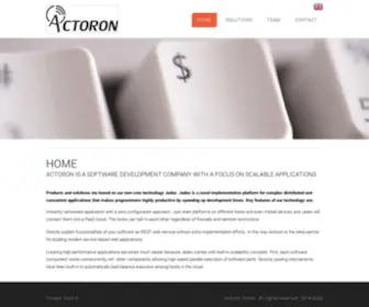 Actoron.com(Actoron GmbH) Screenshot