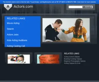 Actors.com(Actors) Screenshot