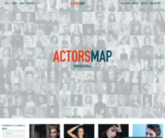 Actorsmap.cz(Profesionální herecká databáze) Screenshot