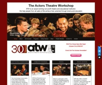 Actorstheatreworkshop.com(Learn Acting Fundamentals) Screenshot