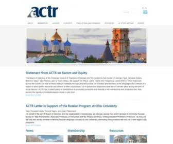 ACTR.org(ACTR) Screenshot