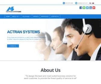 Actran.co.th(ACTRAN Systems Co) Screenshot